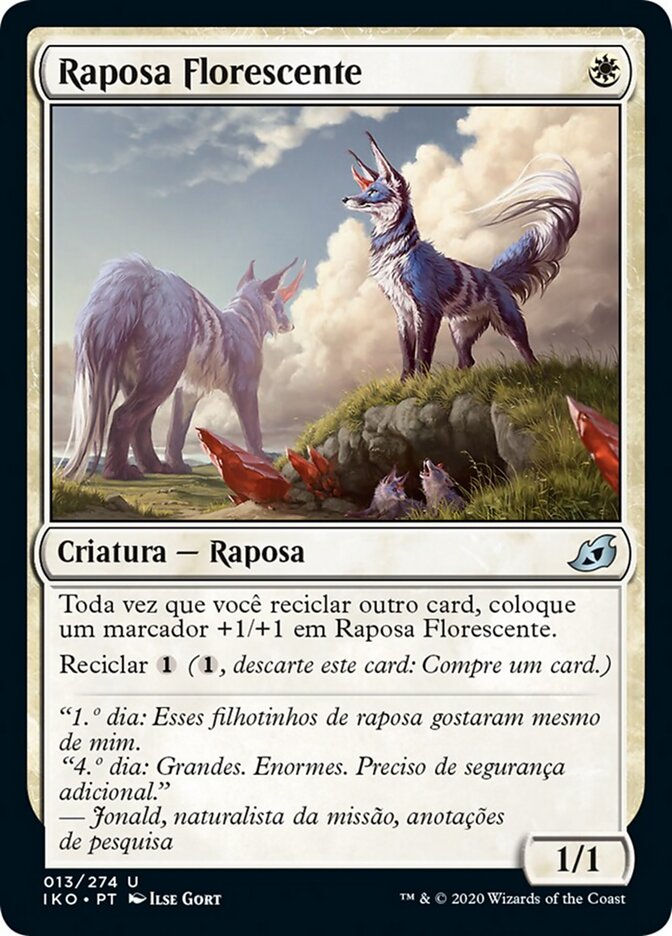 Raposa Florescente