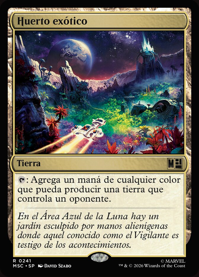 Huerto exótico