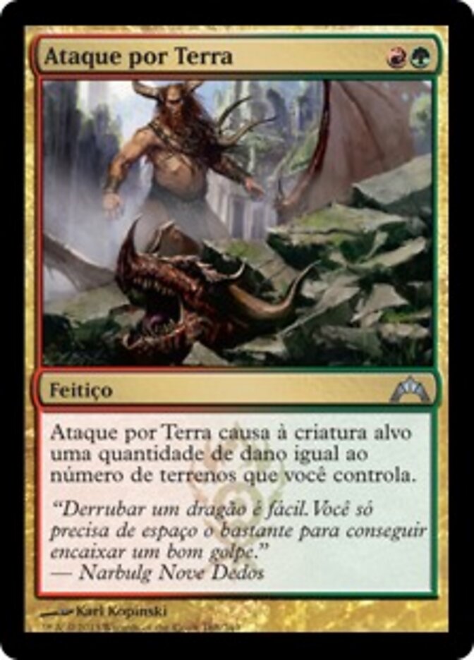 Ataque por Terra