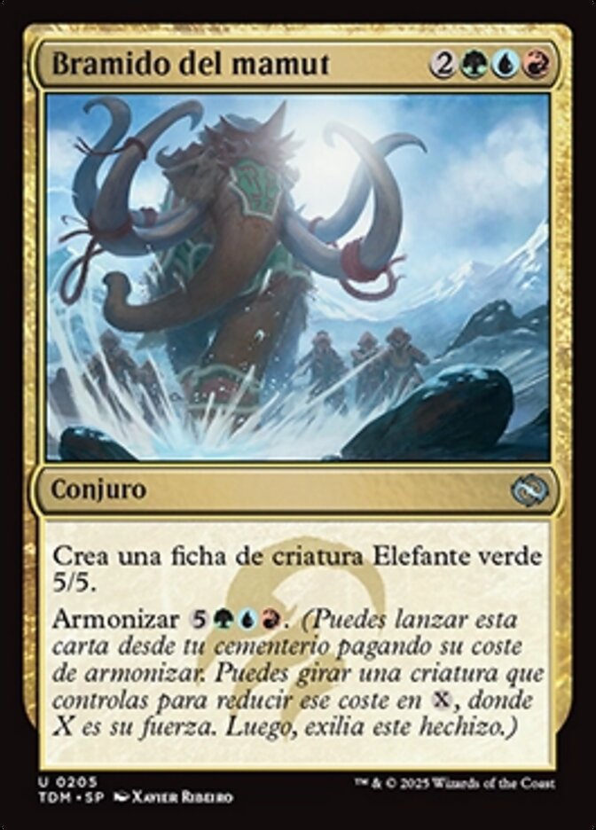 Bramido del mamut