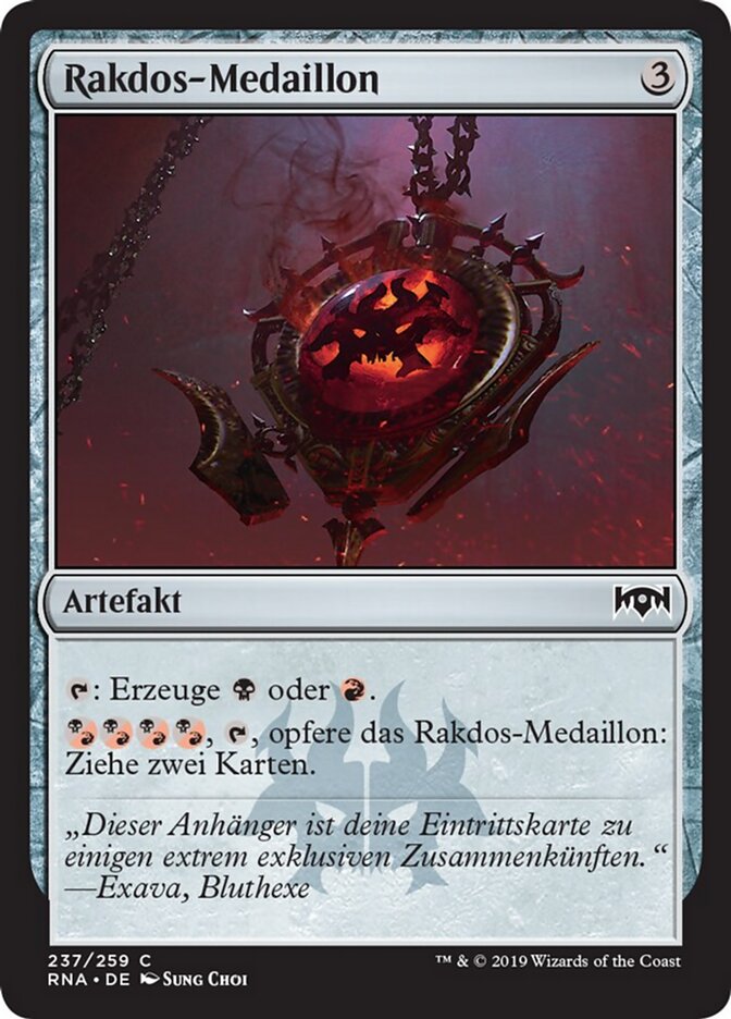 Rakdos-Medaillon
