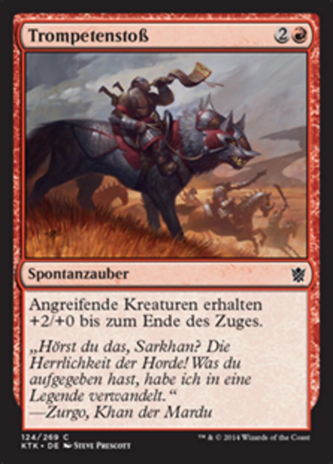 Trompetenstoß