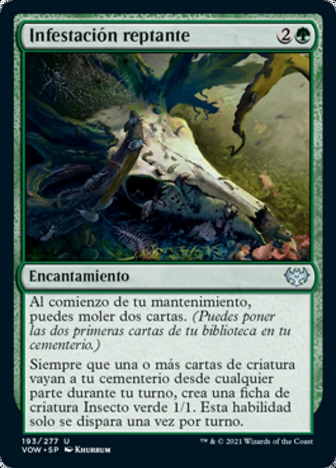 Infestación reptante