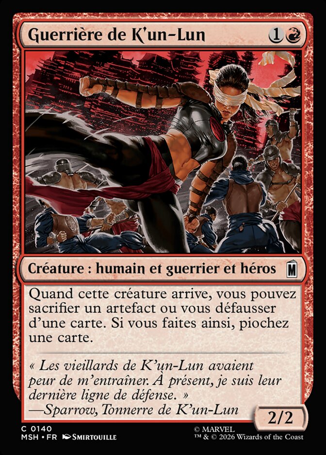 Guerrière de K'un-Lun