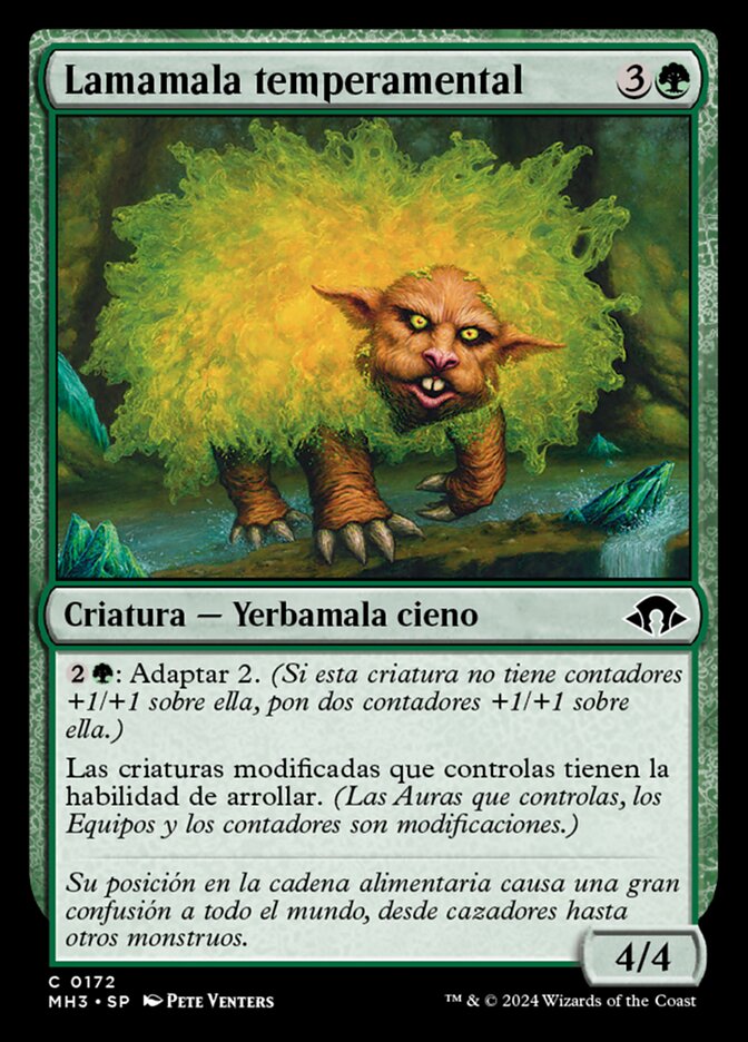 Lamamala temperamental