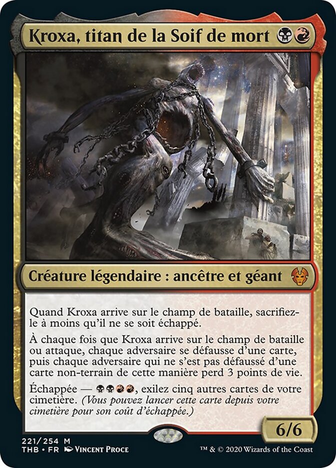 Kroxa, titan de la Soif de mort