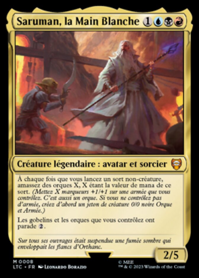 Saruman, la Main Blanche