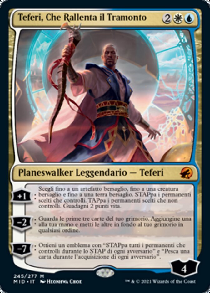 Teferi, Che Rallenta il Tramonto