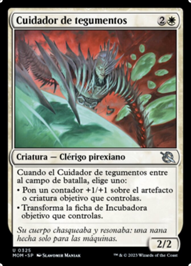 Cuidador de tegumentos