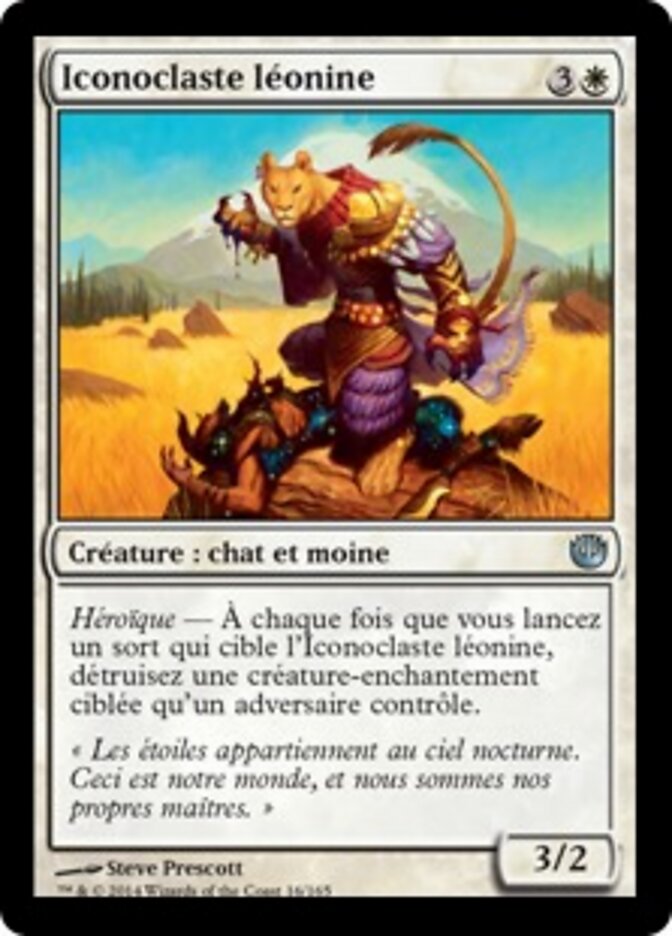 Iconoclaste léonine