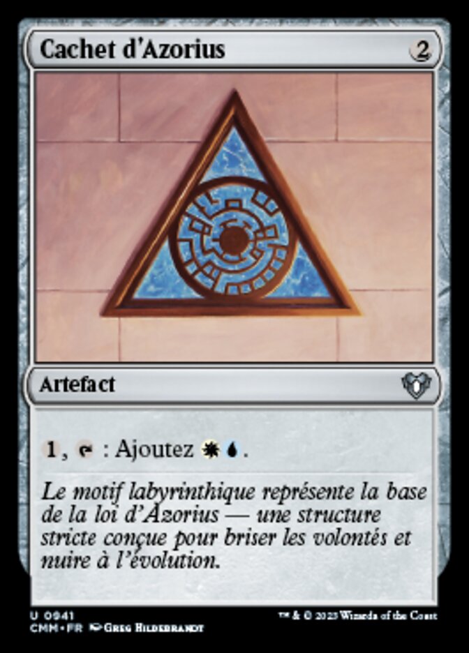 Cachet d'Azorius