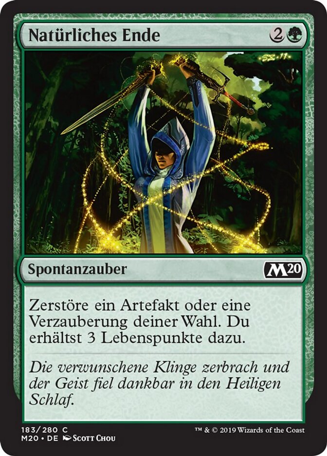Natürliches Ende