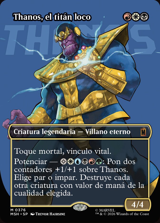 Thanos, el titán loco