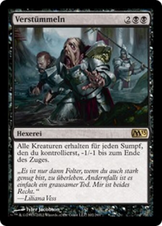 Verstümmeln