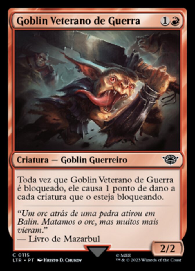 Goblin Veterano de Guerra