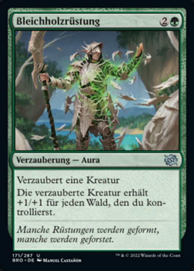 Bleichholzrüstung