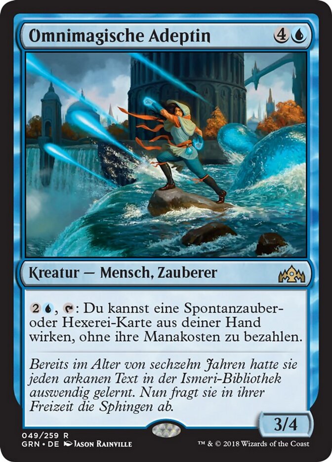 Omnimagische Adeptin