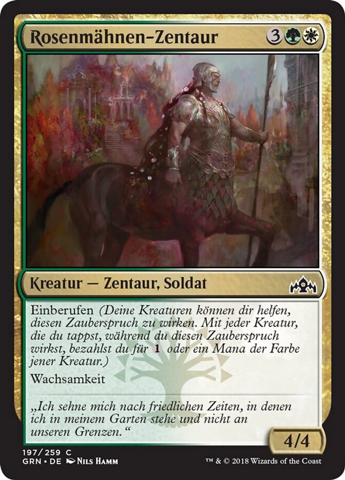 Rosenmähnen-Zentaur