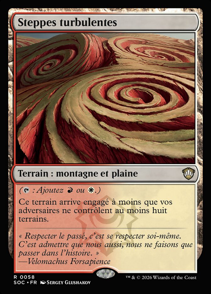 Steppes turbulentes