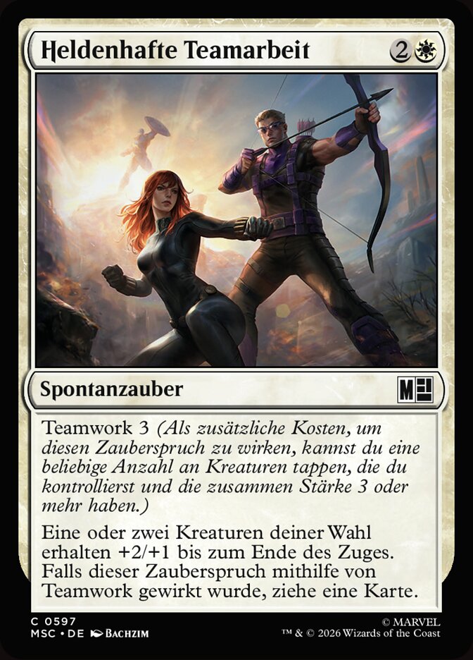 Heldenhafte Teamarbeit