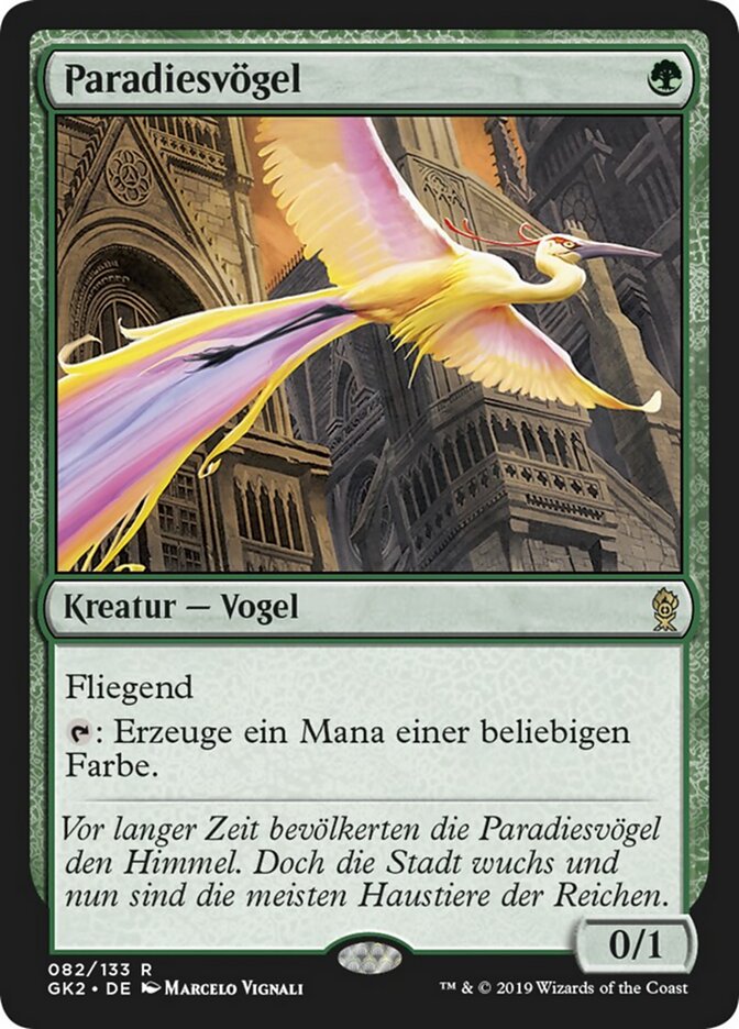 Paradiesvögel