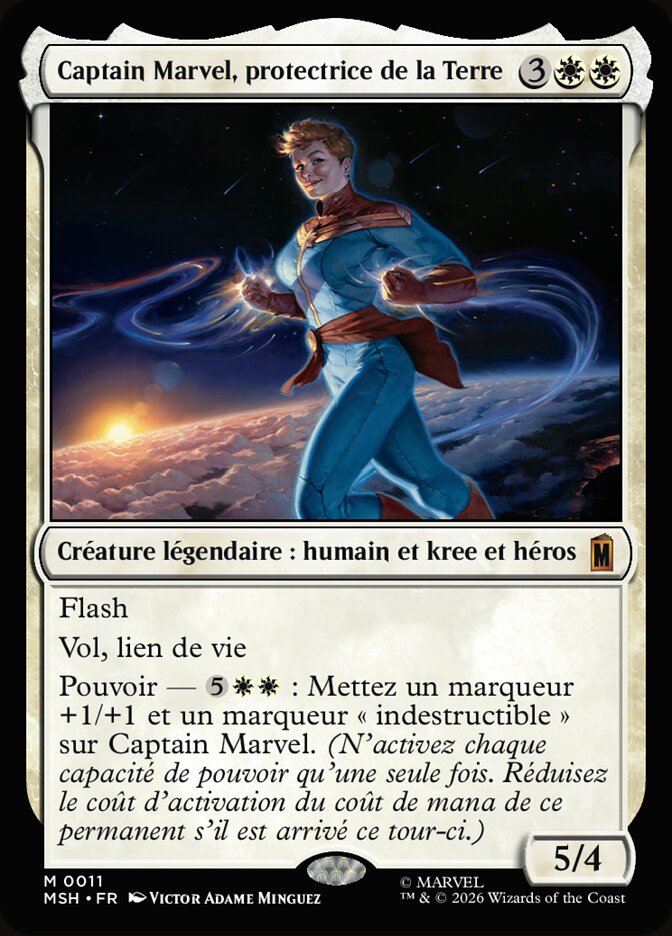 Captain Marvel, protectrice de la Terre