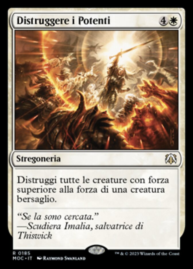 Distruggere i Potenti