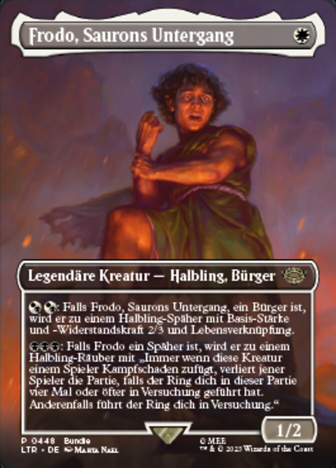 Frodo, Saurons Untergang