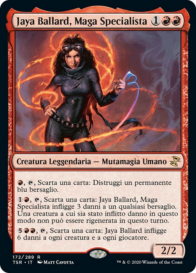 Jaya Ballard, Maga Specialista