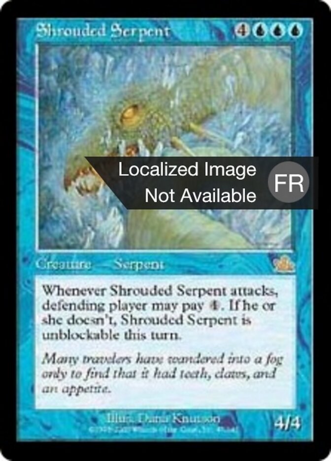 Grand serpent camouflé