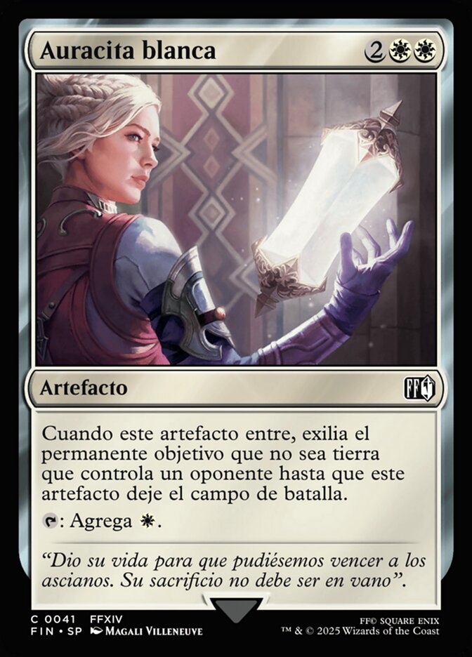 Auracita blanca