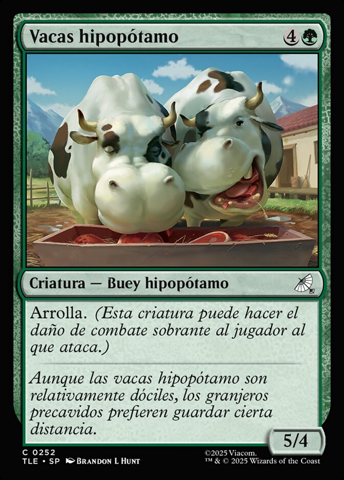 Vacas hipopótamo