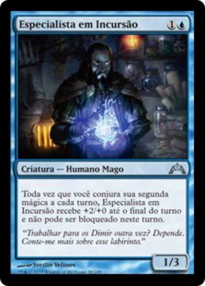 Especialista em Incursão
