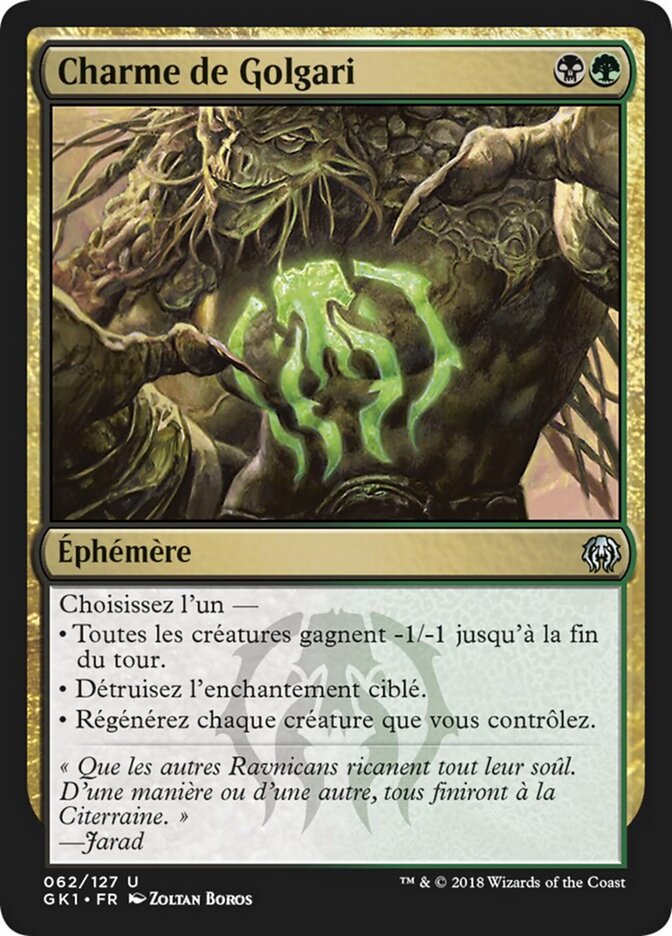 Charme de Golgari