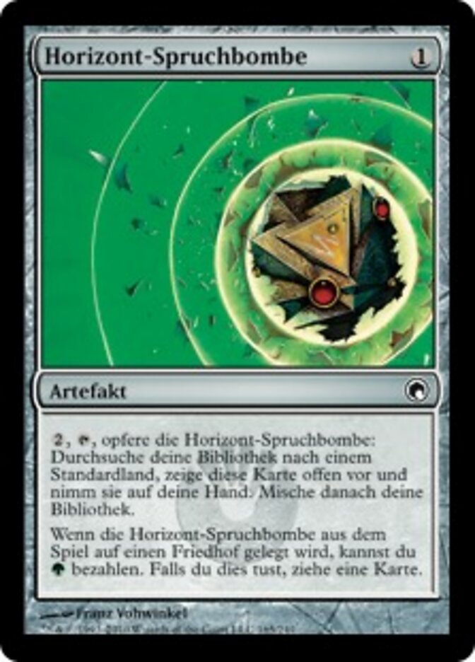 Horizont-Spruchbombe