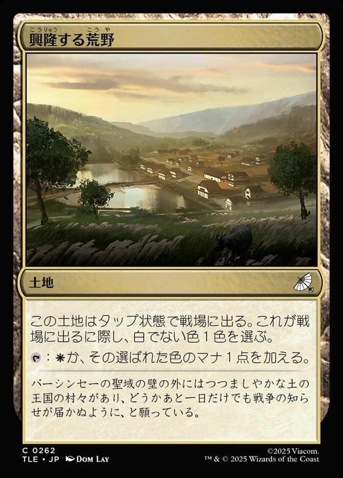 興隆する荒野