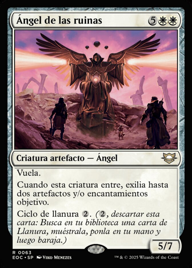Ángel de las ruinas