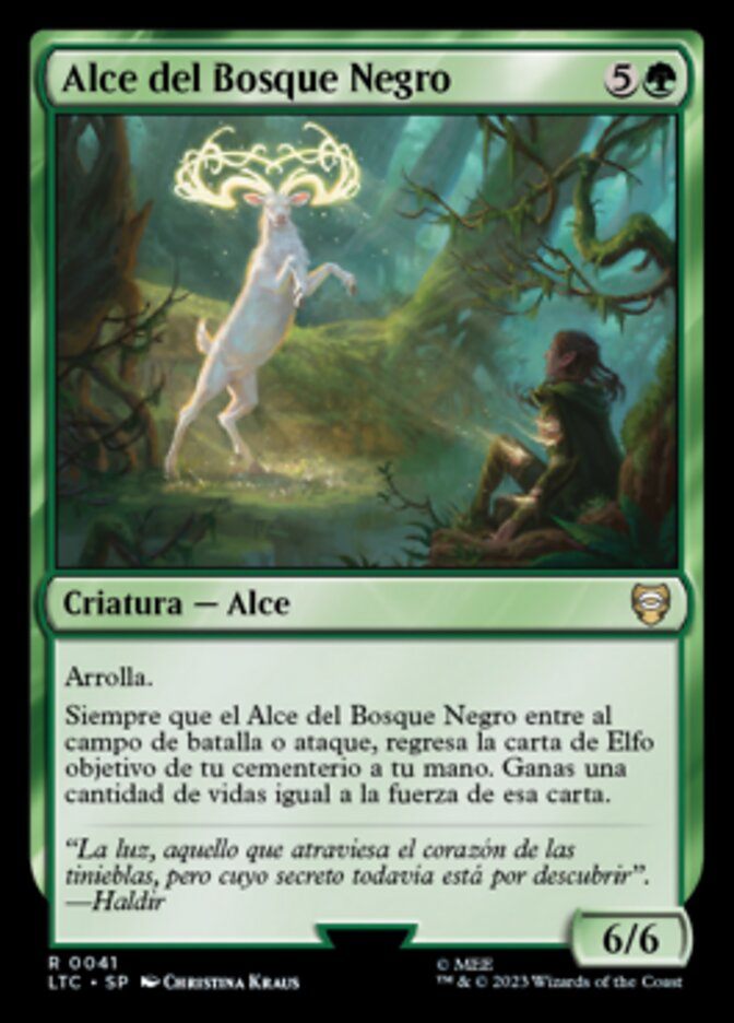 Alce del Bosque Negro