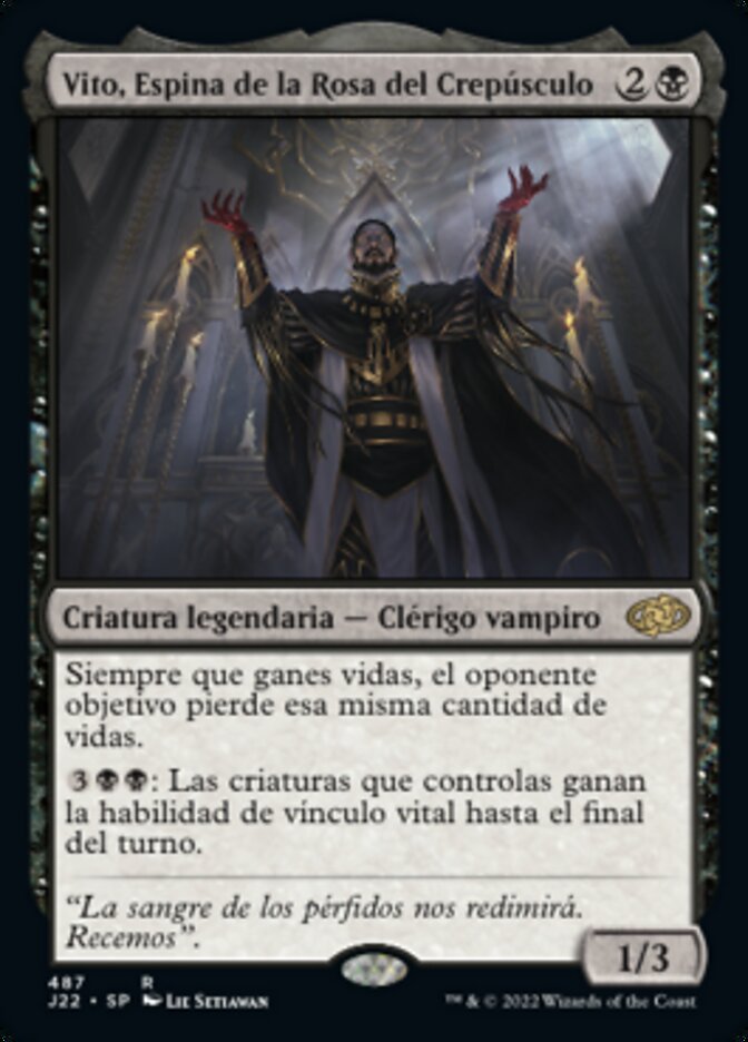 Vito, Espina de la Rosa del Crepúsculo