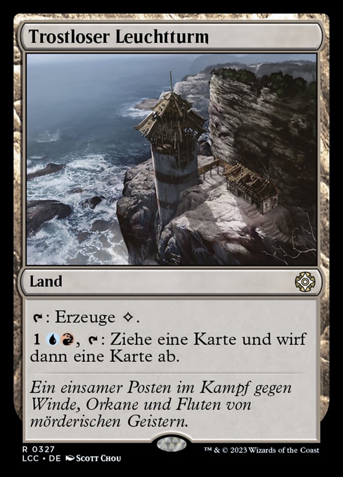Trostloser Leuchtturm