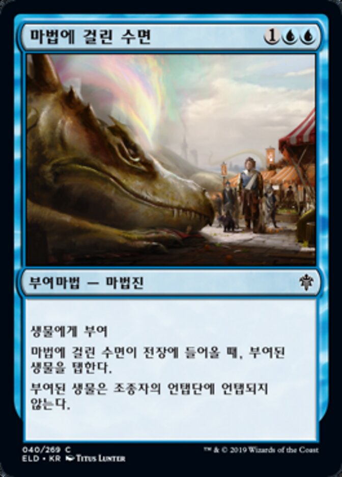 마법에 걸린 수면