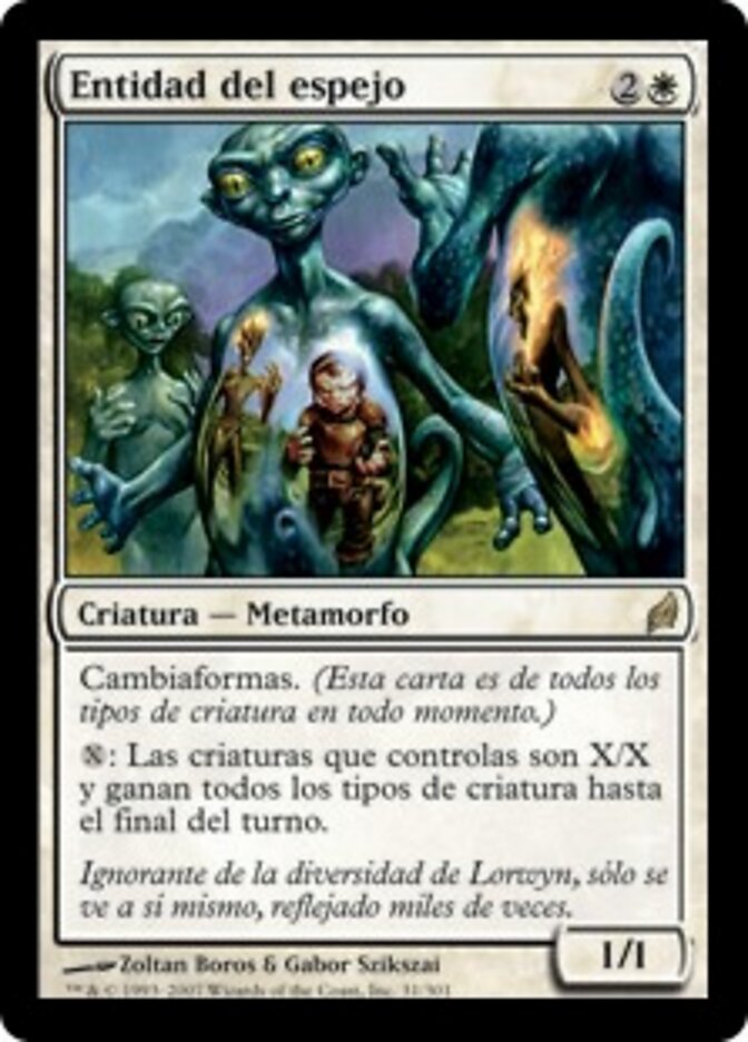 Entidad del espejo