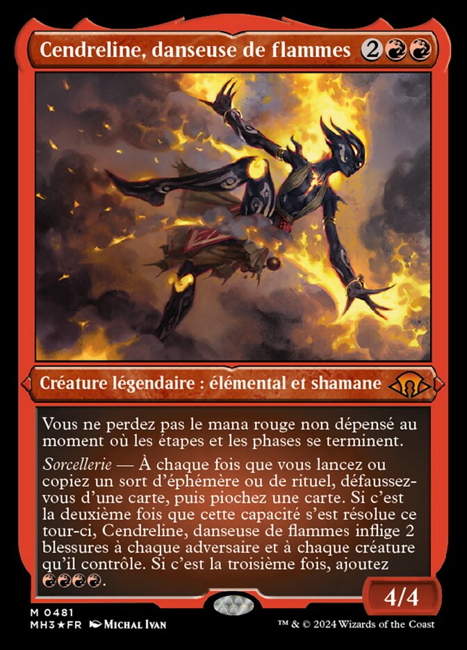 Cendreline, danseuse de flammes