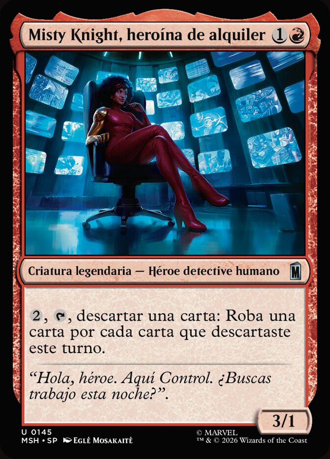 Misty Knight, heroína de alquiler