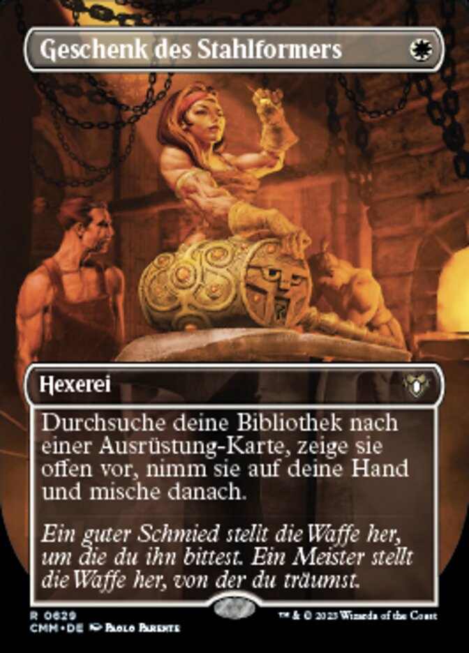 Geschenk des Stahlformers