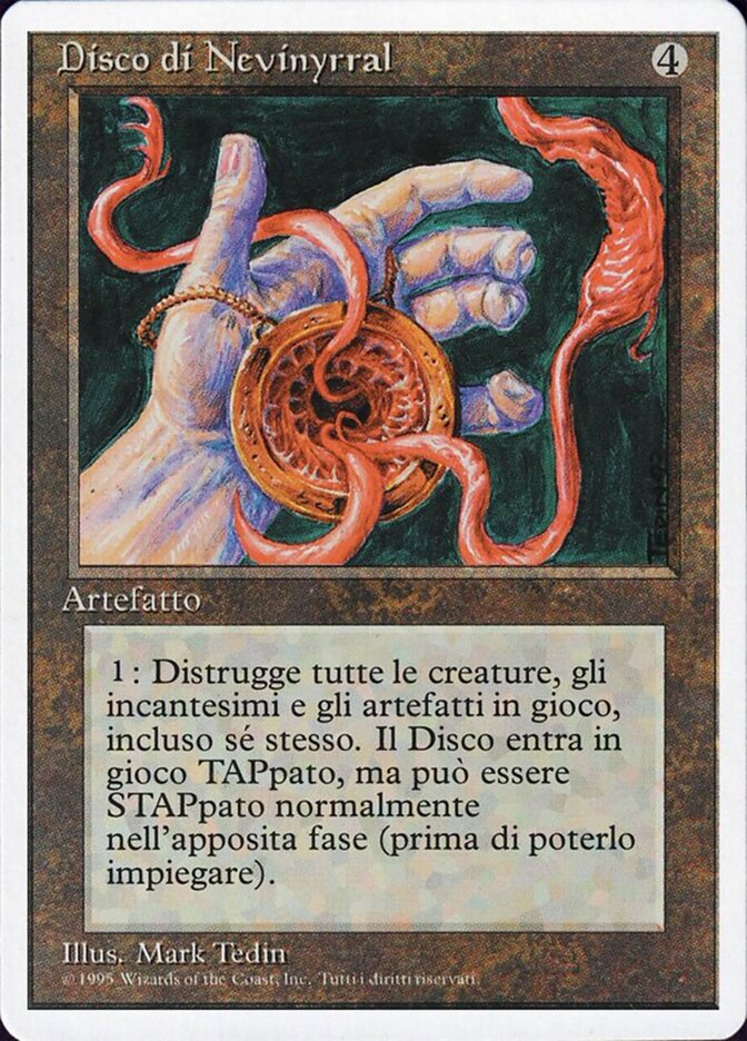 Disco di Nevinyrral