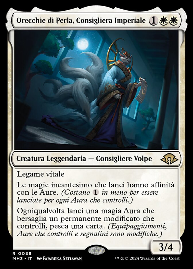 Orecchie di Perla, Consigliera Imperiale