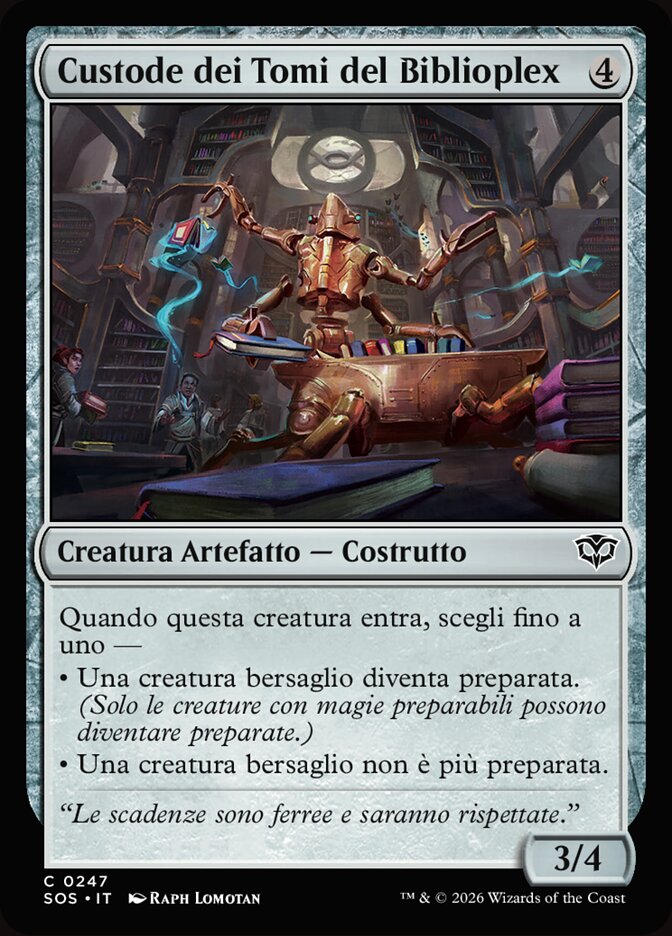 Custode dei Tomi del Biblioplex