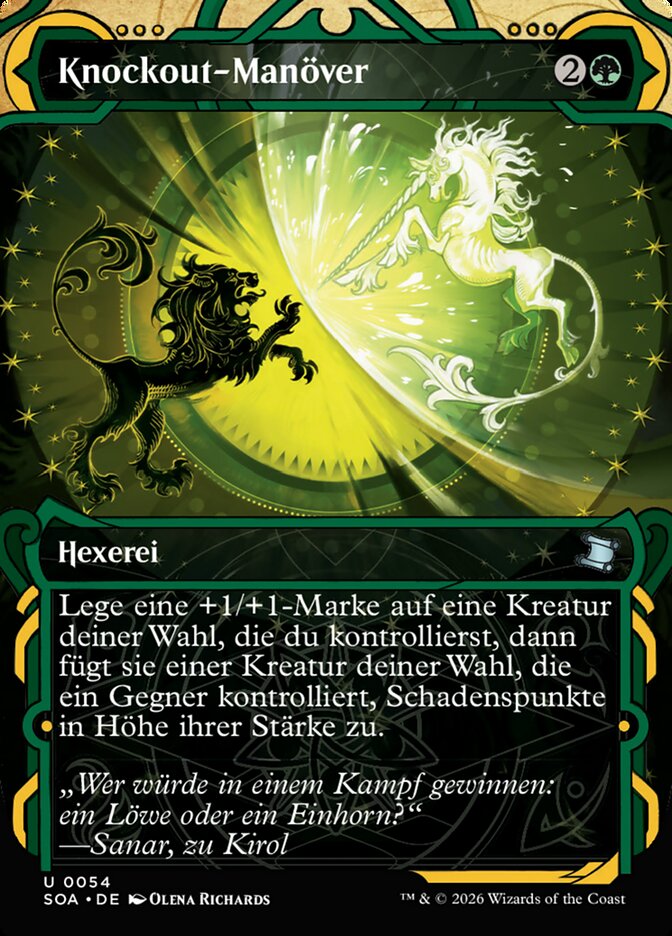 Knockout-Manöver