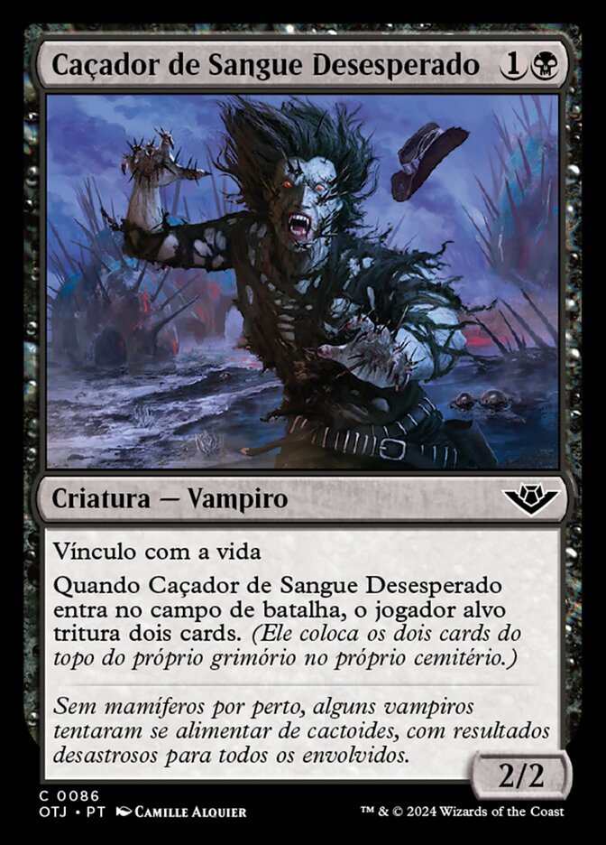 Caçador de Sangue Desesperado